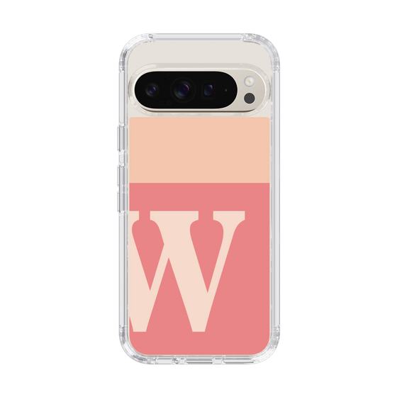 Slim Protection Case［ Original - initial two tone - W pink ］