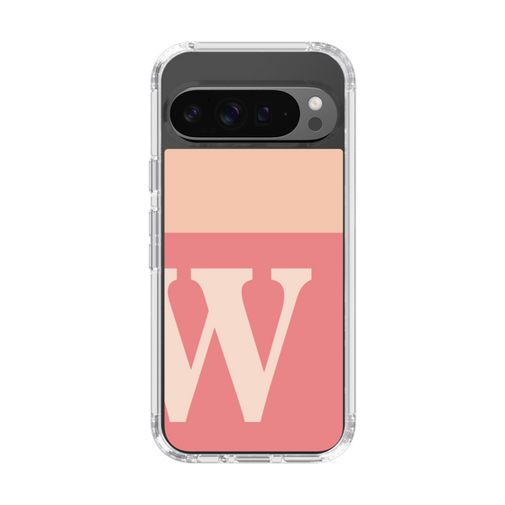 Slim Protection Case［ Original - initial two tone - W pink ］