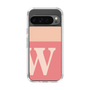 Slim Protection Case［ Original - initial two tone - W pink ］