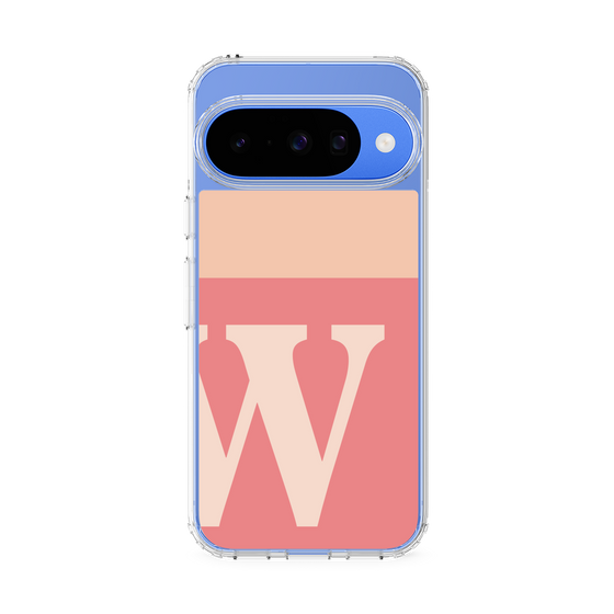 Slim Protection Case［ Original - initial two tone - W pink ］