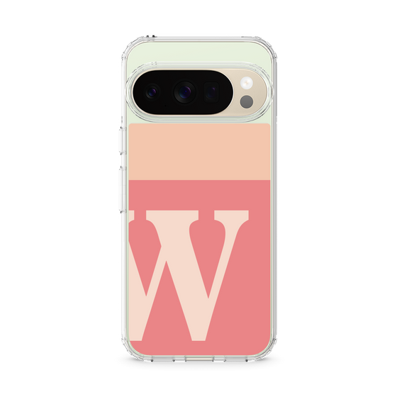 Slim Protection Case［ Original - initial two tone - W pink ］