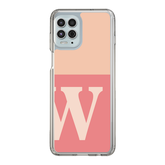 Slim Protection Case［ Original - initial two tone - W pink ］
