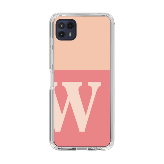 Slim Protection Case［ Original - initial two tone - W pink ］