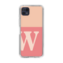 Slim Protection Case［ Original - initial two tone - W pink ］