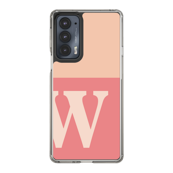 Slim Protection Case［ Original - initial two tone - W pink ］