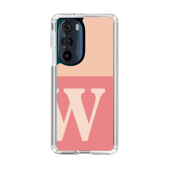 Slim Protection Case［ Original - initial two tone - W pink ］