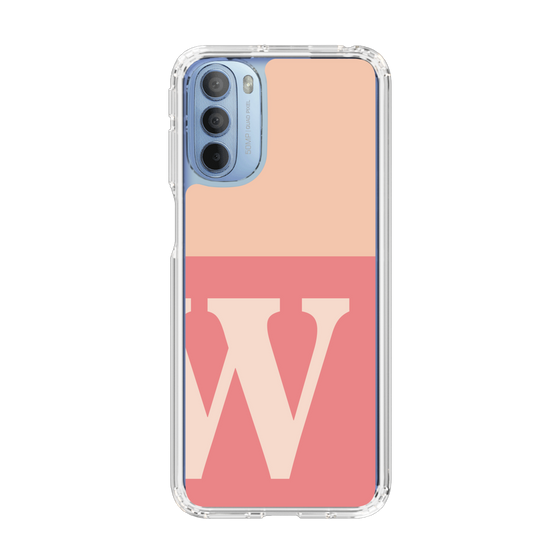 Slim Protection Case［ Original - initial two tone - W pink ］
