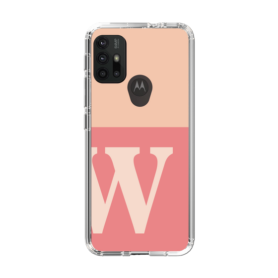 Slim Protection Case［ Original - initial two tone - W pink ］