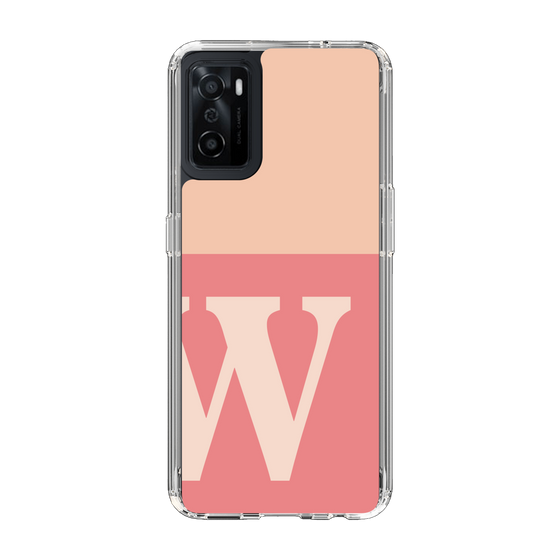 Slim Protection Case［ Original - initial two tone - W pink ］
