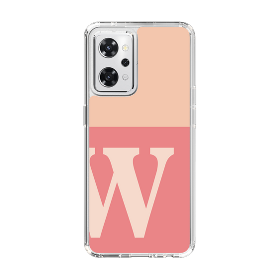 Slim Protection Case［ オリジナル - initial two tone - W pink ］