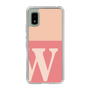 Slim Protection Case［ Original - initial two tone - W pink ］