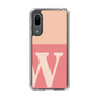 Slim Protection Case［ Original - initial two tone - W pink ］