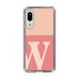 Slim Protection Case［ Original - initial two tone - W pink ］