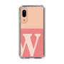 Slim Protection Case［ Original - initial two tone - W pink ］