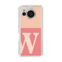 Slim Protection Case［ Original - initial two tone - W pink ］
