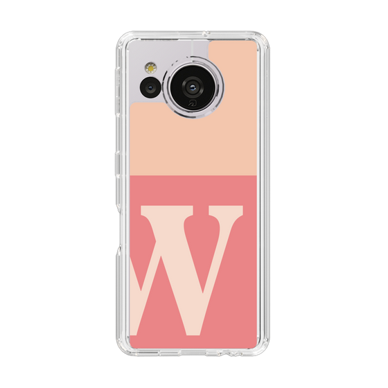 Slim Protection Case［ Original - initial two tone - W pink ］