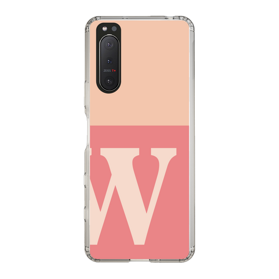 Slim Protection Case［ Original - initial two tone - W pink ］