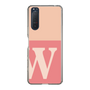 Slim Protection Case［ Original - initial two tone - W pink ］