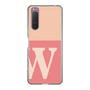 Slim Protection Case［ Original - initial two tone - W pink ］
