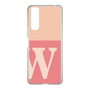 Slim Protection Case［ Original - initial two tone - W pink ］