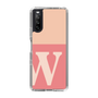 Slim Protection Case［ Original - initial two tone - W pink ］