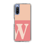 Slim Protection Case［ Original - initial two tone - W pink ］