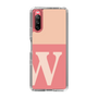 Slim Protection Case［ Original - initial two tone - W pink ］