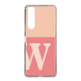 Slim Protection Case［ Original - initial two tone - W pink ］