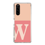 Slim Protection Case［ Original - initial two tone - W pink ］