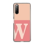 Slim Protection Case［ Original - initial two tone - W pink ］