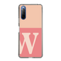 Slim Protection Case［ Original - initial two tone - W pink ］