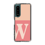 Slim Protection Case［ Original - initial two tone - W pink ］