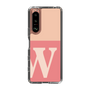 Slim Protection Case［ Original - initial two tone - W pink ］