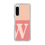 Slim Protection Case［ Original - initial two tone - W pink ］