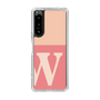 Slim Protection Case［ Original - initial two tone - W pink ］