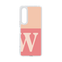 Slim Protection Case［ Original - initial two tone - W pink ］