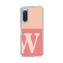 Slim Protection Case［ Original - initial two tone - W pink ］