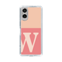 Slim Protection Case［ Original - initial two tone - W pink ］