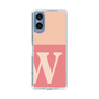 Slim Protection Case［ Original - initial two tone - W pink ］