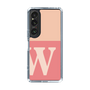 Slim Protection Case［ Original - initial two tone - W pink ］