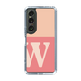 Slim Protection Case［ Original - initial two tone - W pink ］