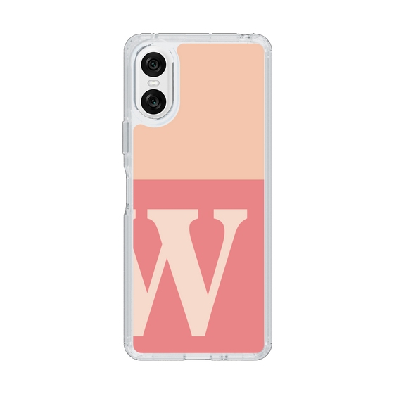 Slim Protection Case［ Original - initial two tone - W pink ］