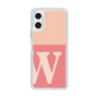 Slim Protection Case［ Original - initial two tone - W pink ］