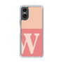 Slim Protection Case［ Original - initial two tone - W pink ］
