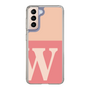 Slim Protection Case［ Original - initial two tone - W pink ］