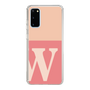 Slim Protection Case［ Original - initial two tone - W pink ］