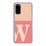 Slim Protection Case［ Original - initial two tone - W pink ］