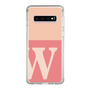 Slim Protection Case［ Original - initial two tone - W pink ］