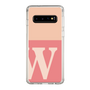 Slim Protection Case［ Original - initial two tone - W pink ］