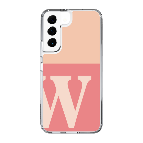 Slim Protection Case［ Original - initial two tone - W pink ］